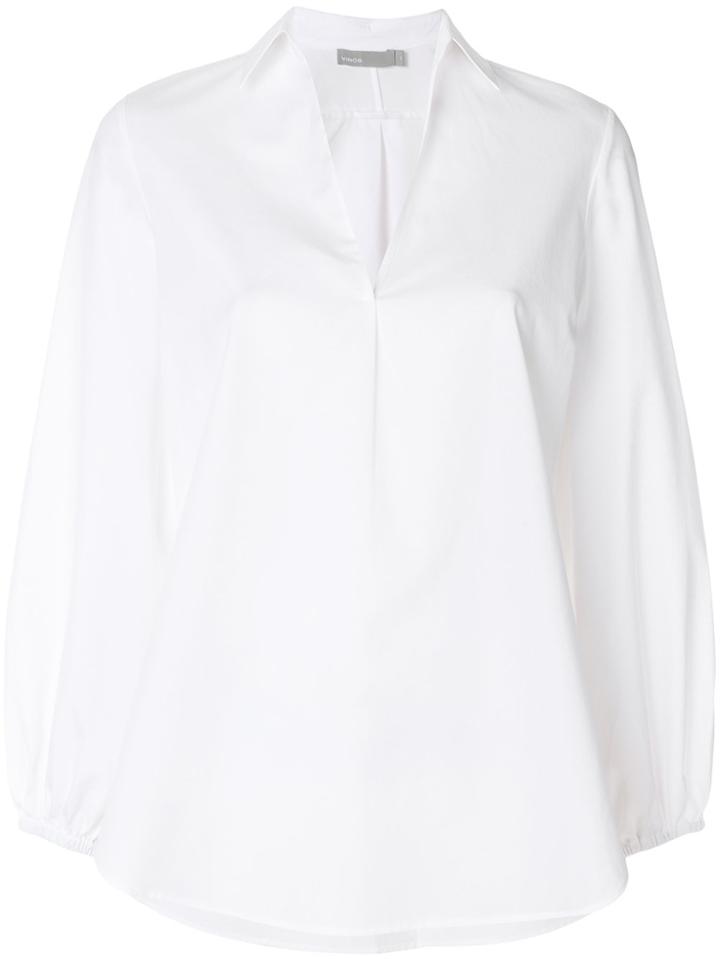 Vince V-neck Shirt - White