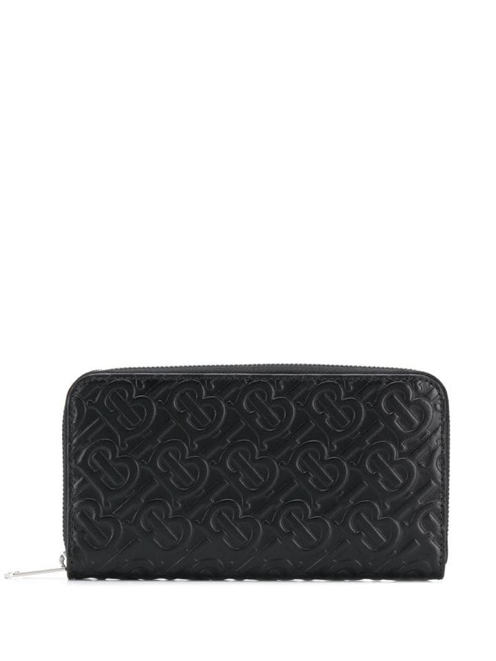 Burberry Monogram Continental Wallet - Black