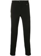 Les Hommes Slim-fit Tailored Trousers - Black