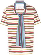 Jw Anderson Scarf Detail T-shirt - Multicolour