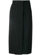 Haider Ackermann Midi Pencil Skirt - Black