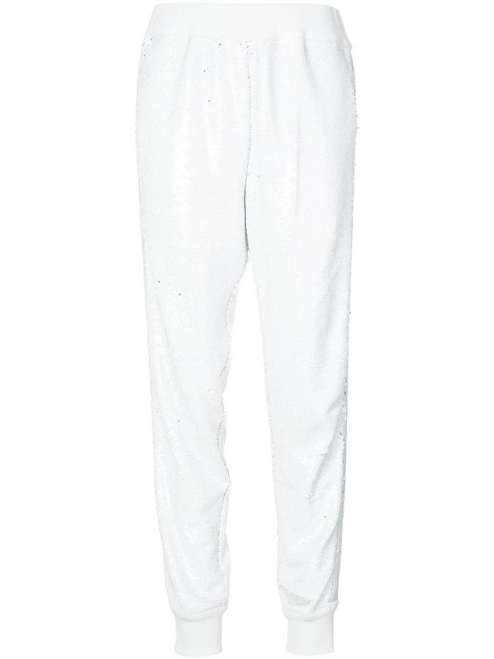 A.f.vandevorst - Phone Sweatpants - Women - Polyester/spandex/elastane/rayon - S, White, Polyester/spandex/elastane/rayon