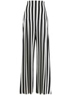 Norma Kamali High-waisted Pleat Torusers - Black
