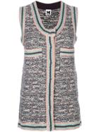 M Missoni Sleeveless Cardigan - Multicolour
