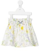 Amaia Flowery Skirt, Girl's, Size: 8 Yrs, Yellow/orange