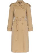 Burberry Beige Westminster Belted Double Breasted Trench Coat -