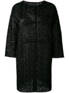 Ermanno Scervino - Loop Button Jacket - Women - Polyamide/polyester - 42, Black, Polyamide/polyester