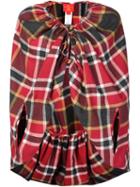 Vivienne Westwood Red Label Plaid Stole, Women's, Size: Large, Cotton/virgin Wool