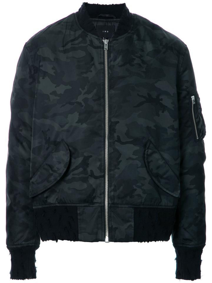 Iro - Gute Bomber Jacket - Men - Nylon - L, Black, Nylon
