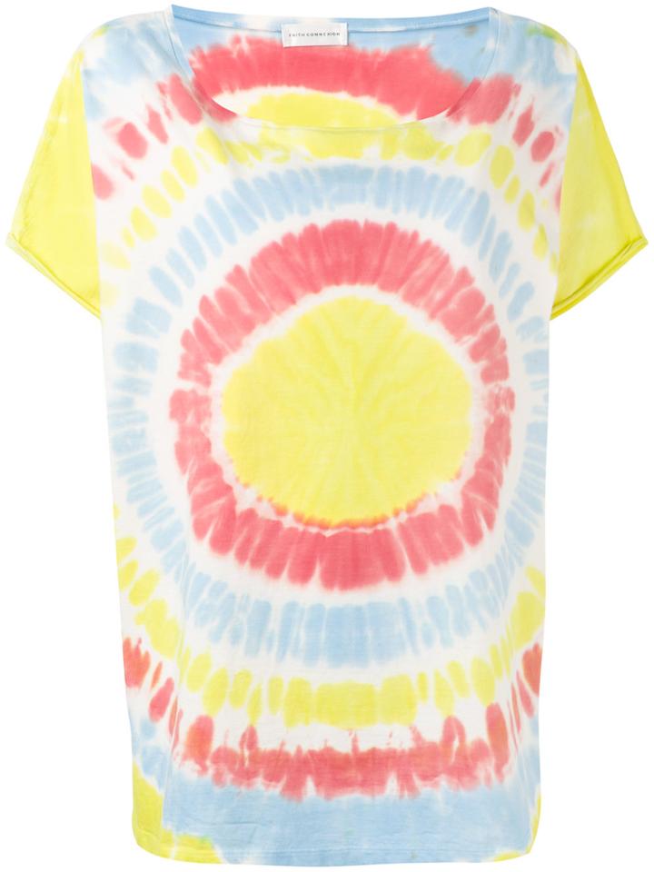 Faith Connexion Dip Dye Print T-shirt - Multicolour