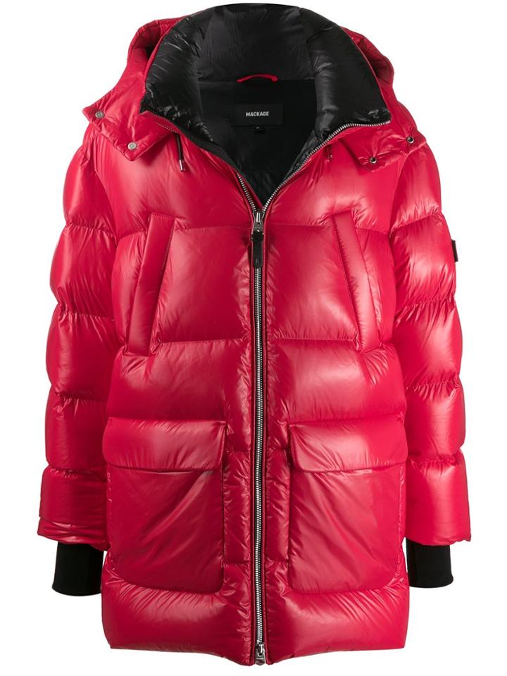 Mackage Kendrick Padded Coat - Red