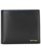Paul Smith Colour-block Bi-fold Wallet - Black