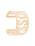 Missoni Logo Wide Cuff Bracelet - Gold