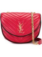 Saint Laurent 'bubble Monogram' Satchel Bag, Women's, Red