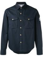 Moncler Gamme Bleu - Cargo Pocket Shirt - Men - Cotton - 6, Blue, Cotton