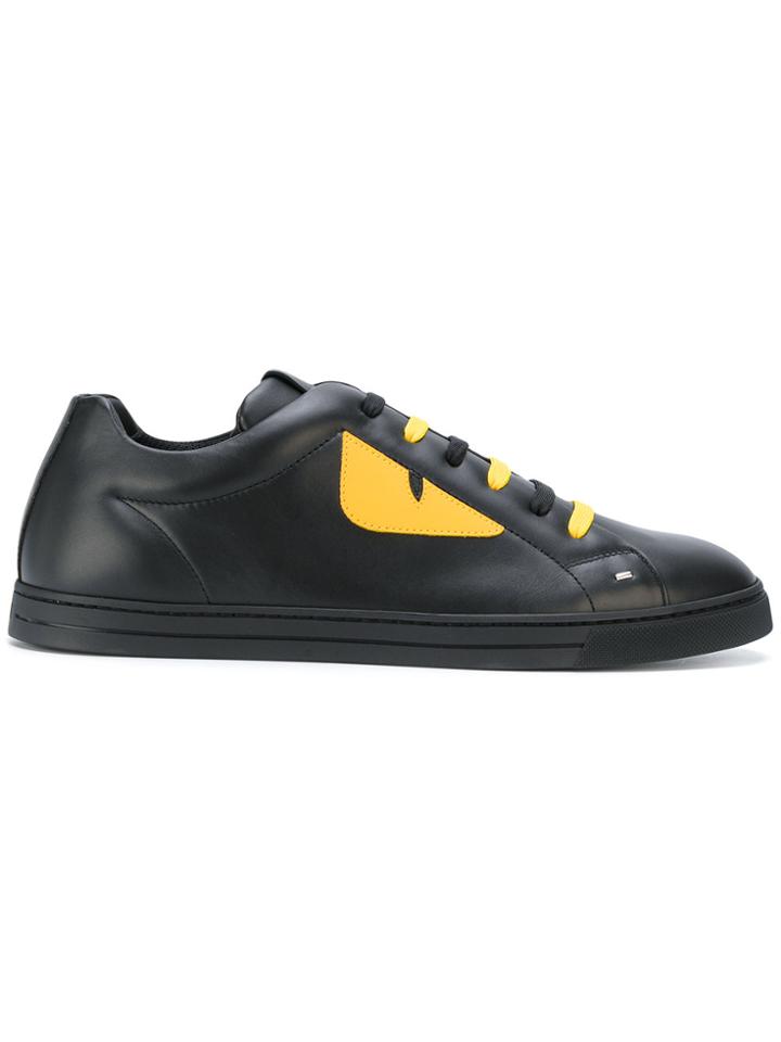 Fendi Bag Bug Eyes Sneakers - Black
