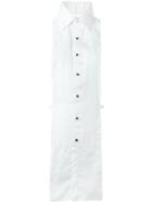 Maison Martin Margiela Vintage Apron Collar Bib - White