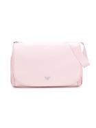 Armani Junior Flap Changing Bag - Pink & Purple