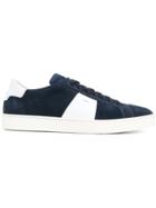 Santoni Colour-block Low-top Sneakers - Blue