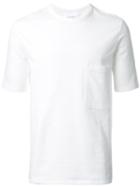 Lemaire Round Neck T-shirt, Men's, Size: Medium, White, Cotton