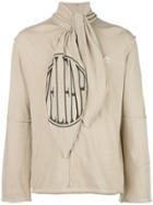 Telfar Scarf Collar Relaxed-fit Sweatshirt - Neutrals