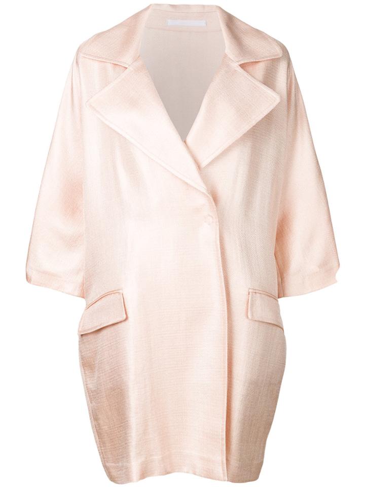 Tagliatore Helen Coat - Pink & Purple