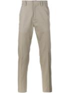 Valentino Trousers With Deep Coral Band