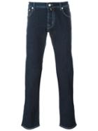 Jacob Cohen Slim Fit Jeans, Men's, Size: 33, Blue, Cotton/polyester/spandex/elastane
