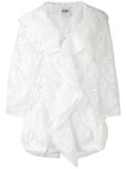 Si Jay - Sequin Embellished Jacket - Women - Cotton/polyester - 38, White, Cotton/polyester