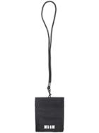 Msgm Small Pouch Bag - Black