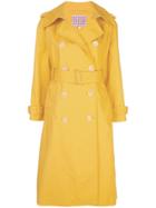 Alexa Chung Mid-length Trench Coat - Yellow