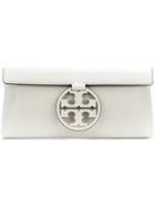 Tory Burch Miller Clutch Bag - White
