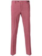 Pt01 - Chino Trousers - Men - Polyester/spandex/elastane/virgin Wool - 50, Red, Polyester/spandex/elastane/virgin Wool