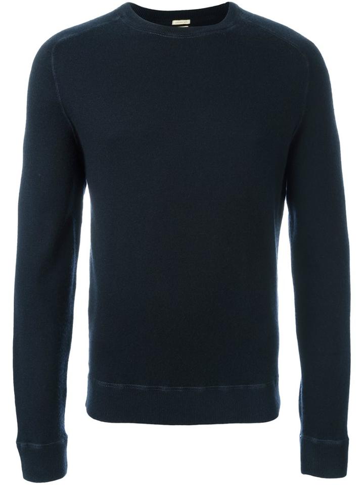 Massimo Alba Classic Jumper, Men's, Size: Xl, Blue, Cashmere
