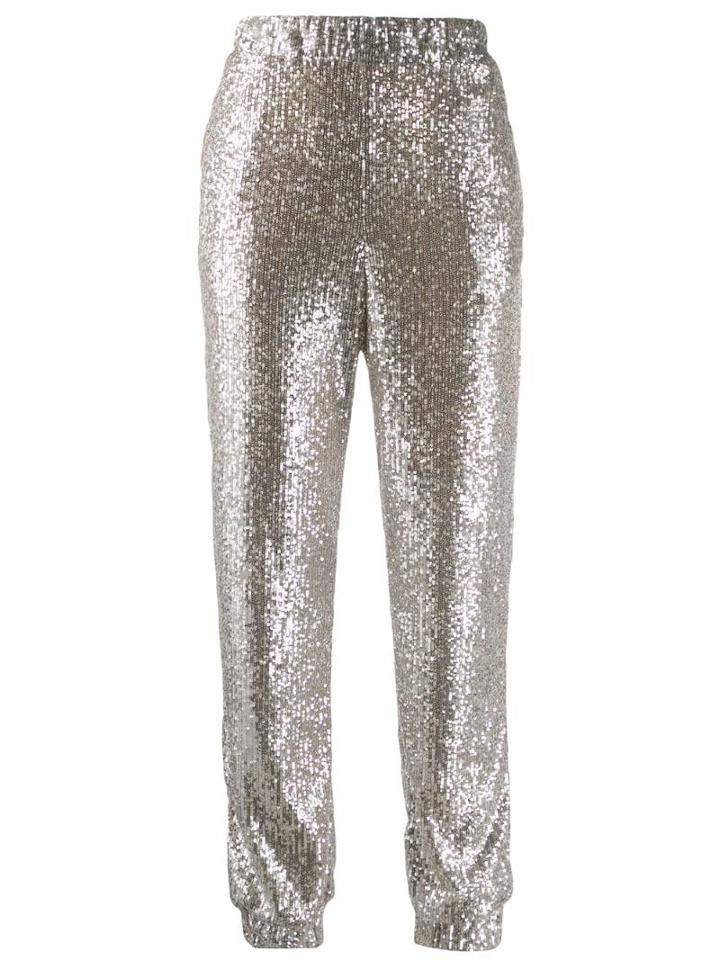 Pinko Annunzia Trousers - Silver