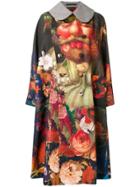 Comme Des Garçons Still Nature Print Coat - Multicolour