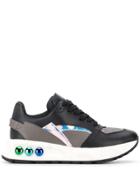 Nicholas Kirkwood Nkp3 Lace Up Sneakers - Black