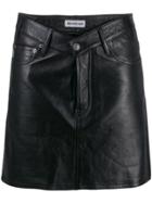 Balenciaga V-neck Skirt - Black