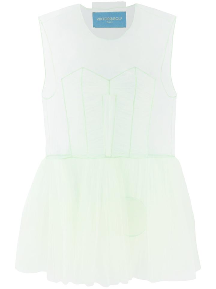 Viktor & Rolf Hole. Icon 1.2 Dress - Green