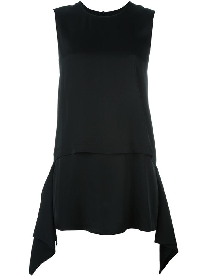 Dkny Layered Tank Top - Black