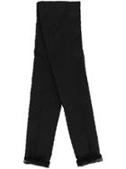 Fumito Ganryu Diamond Quilted Scarf - Black