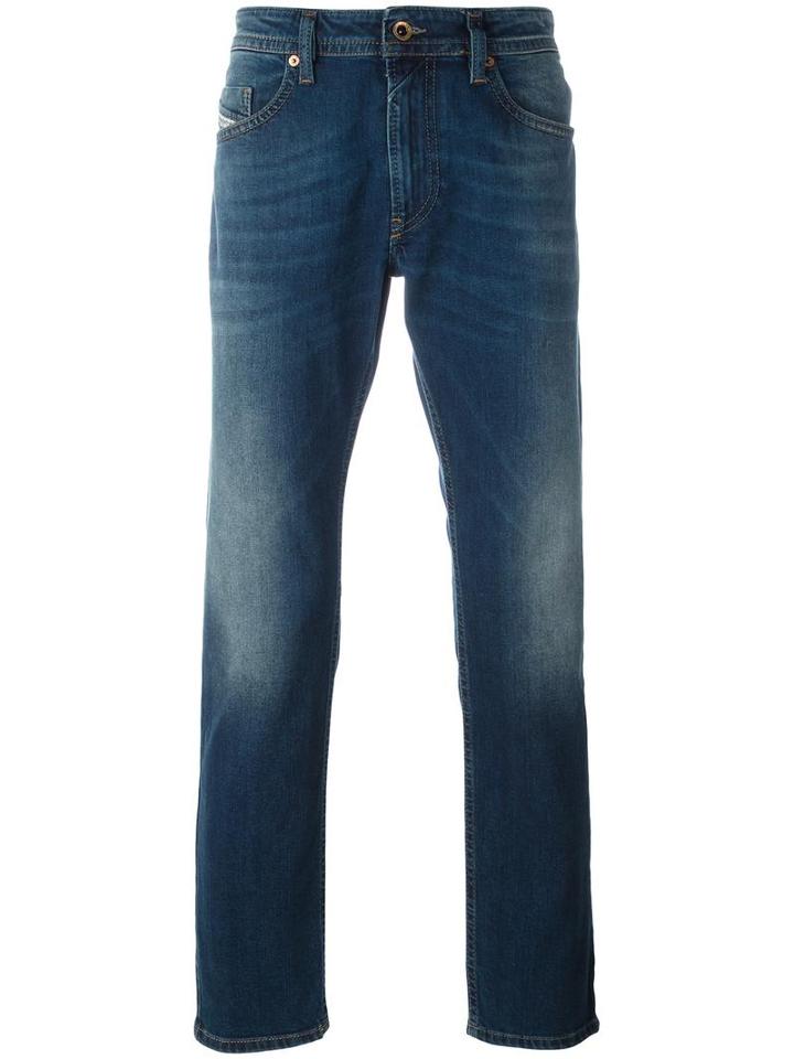 Diesel Skinny Jeans, Men's, Size: 34/30, Blue, Cotton/lyocell/spandex/elastane
