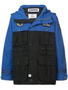 Neighborhood Cargo Pocket Hooded Jacket - Black