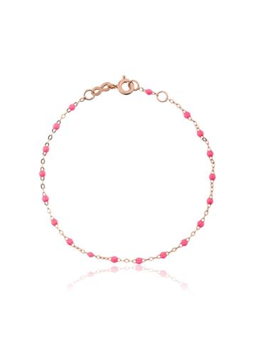 Gigi Clozeau Pink Madone Rose Gold Bracelet
