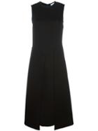 Dkny Stitched Detail Dress, Women's, Size: Medium, Black, Polyester/spandex/elastane/viscose