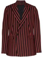 Ann Demeulemeester Annd Strps Blzr Jkt Multi - Black