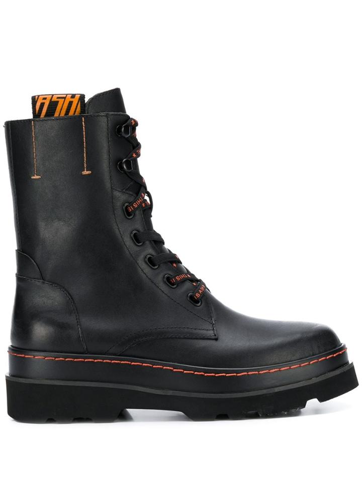 Ash Stone Boots - Black