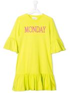 Alberta Ferretti Kids Teen Monday Dress - Yellow
