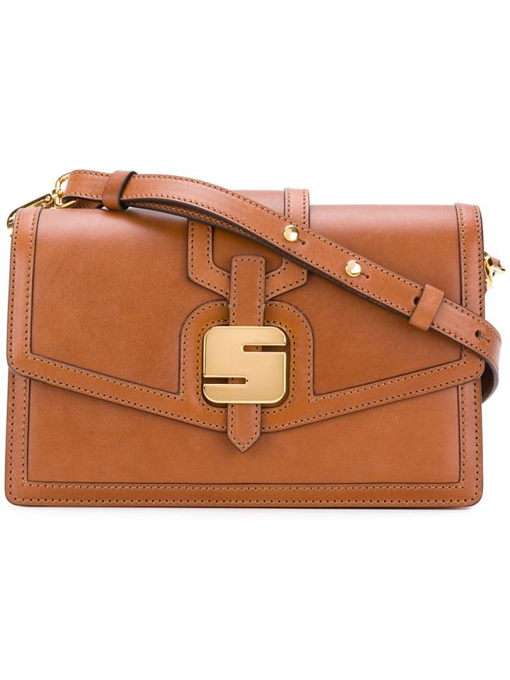 Serapian 1792 Shoulder Bag - Brown