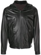 Drome Zipped Hooded Jacket - Black